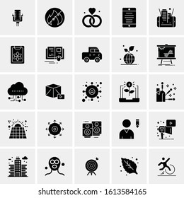 25 Universal Icons Vector illustration