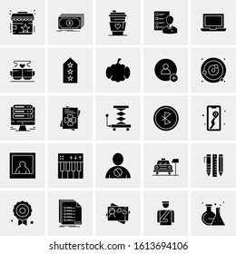 25 Universal Icons Vector illustration