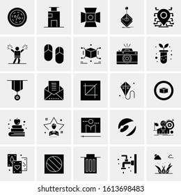 25 Universal Icons Vector illustration