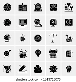 25 Universal Icons Vector illustration