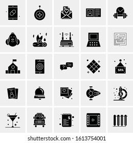 25 Universal Icons Vector illustration