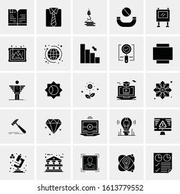 25 Universal Icons Vector illustration