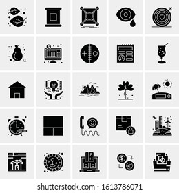 25 Universal Icons Vector illustration