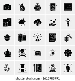 25 Universal Icons Vector illustration