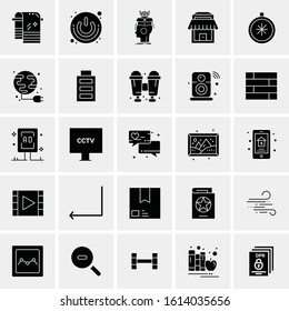 25 Universal Icons Vector illustration