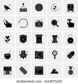 25 Universal Icons Vector illustration