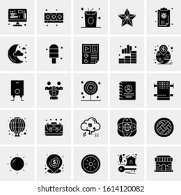 25 Universal Icons Vector illustration