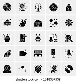 25 Universal Icons Vector illustration