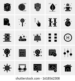 25 Universal Icons Vector illustration