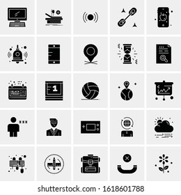 25 Universal Icons Vector illustration