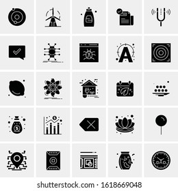 25 Universal Icons Vector illustration