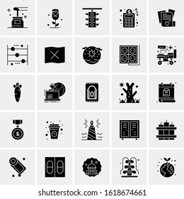 25 Universal Icons Vector illustration