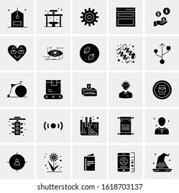 25 Universal Icons Vector illustration
