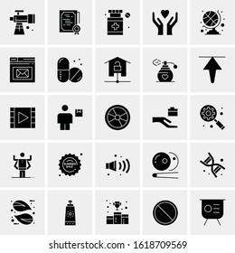 25 Universal Icons Vector illustration