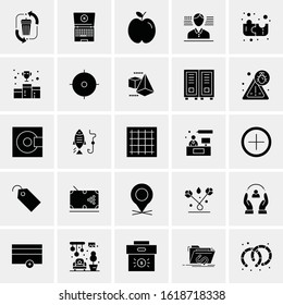 25 Universal Icons Vector illustration
