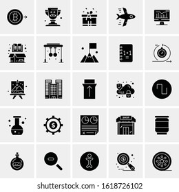 25 Universal Icons Vector illustration