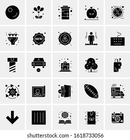 25 Universal Icons Vector illustration