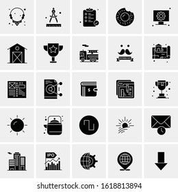 25 Universal Icons Vector illustration