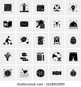 25 Universal Icons Vector illustration