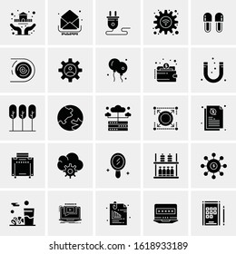25 Universal Icons Vector illustration
