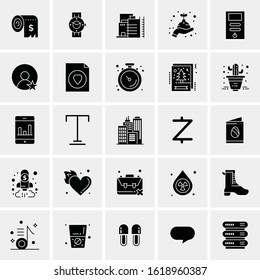 25 Universal Icons Vector illustration