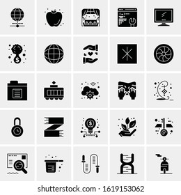 25 Universal Icons Vector illustration