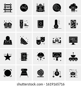 25 Universal Icons Vector illustration
