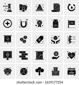 25 Universal Icons Vector illustration