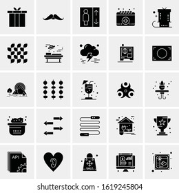 25 Universal Icons Vector illustration