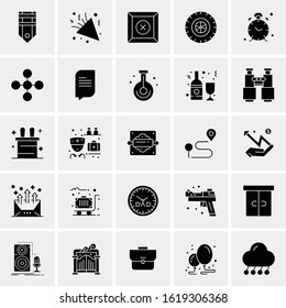 25 Universal Icons Vector illustration