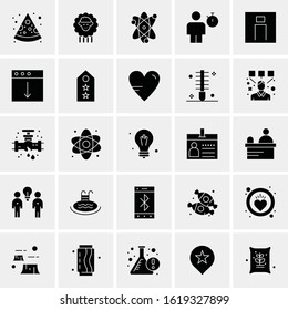 25 Universal Icons Vector illustration