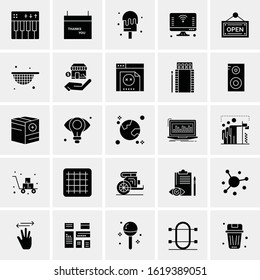 25 Universal Icons Vector illustration