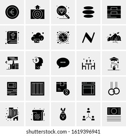 25 Universal Icons Vector illustration