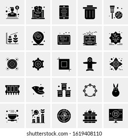 25 Universal Icons Vector illustration