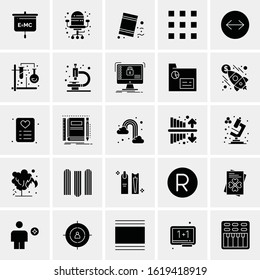 25 Universal Icons Vector illustration
