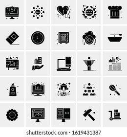 25 Universal Icons Vector illustration