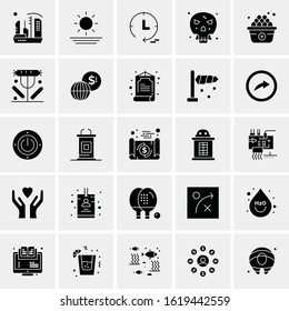 25 Universal Icons Vector illustration