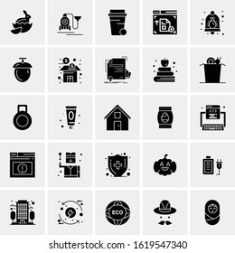 25 Universal Icons Vector illustration