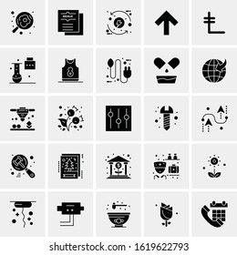 25 Universal Icons Vector illustration