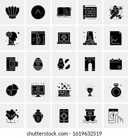 25 Universal Icons Vector illustration