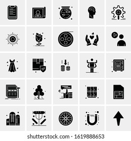 25 Universal Icons Vector illustration