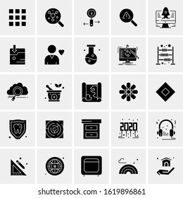 25 Universal Icons Vector illustration