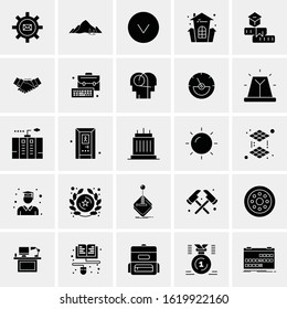 25 Universal Icons Vector illustration
