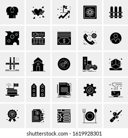 25 Universal Icons Vector illustration