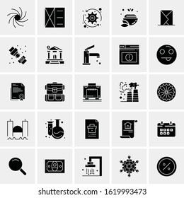25 Universal Icons Vector illustration
