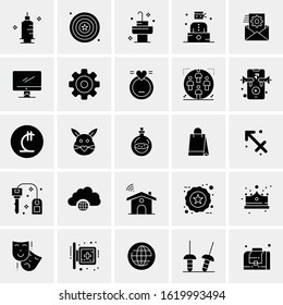 25 Universal Icons Vector illustration