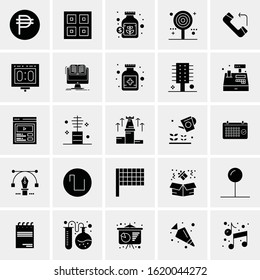 25 Universal Icons Vector illustration