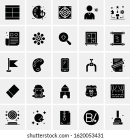 25 Universal Icons Vector illustration