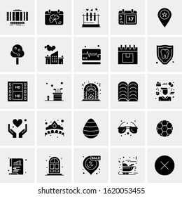 25 Universal Icons Vector illustration
