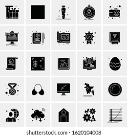 25 Universal Icons Vector illustration